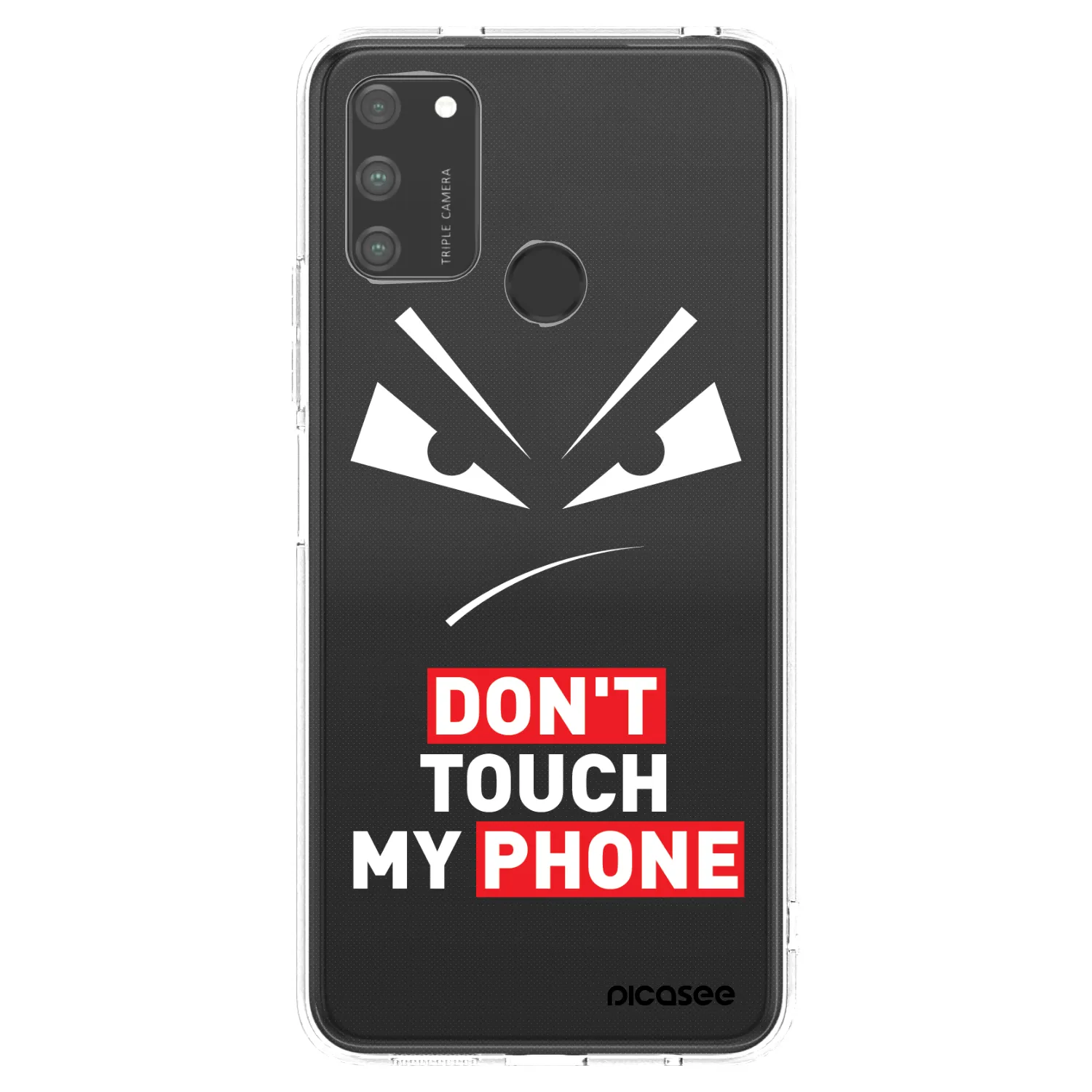Picasee διαφανής θήκη σιλικόνης Honor 9A - Evil Eye - Transparent