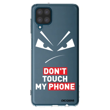 Picasee διαφανής θήκη σιλικόνης Samsung Galaxy A12 A125F - Evil Eye - Transparent