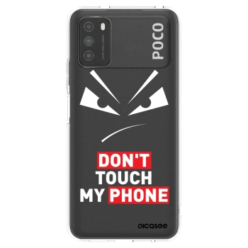 Picasee διαφανής θήκη σιλικόνης Xiaomi Poco M3 - Evil Eye - Transparent