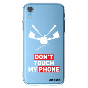 Picasee διαφανής θήκη σιλικόνης Apple iPhone XR - Evil Eye - Transparent