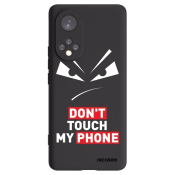 Picasee Μαύρη θήκη σιλικόνης για Honor 50 5G - Evil Eye - Transparent