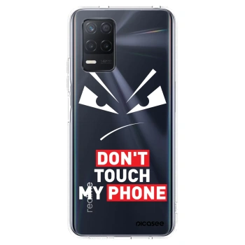 Picasee διαφανής θήκη σιλικόνης Realme 8 5G - Evil Eye - Transparent