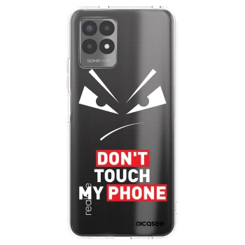 Picasee διαφανής θήκη σιλικόνης Realme 8i - Evil Eye - Transparent