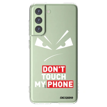 Picasee διαφανής θήκη σιλικόνης Samsung Galaxy S21 FE 5G - Evil Eye - Transparent
