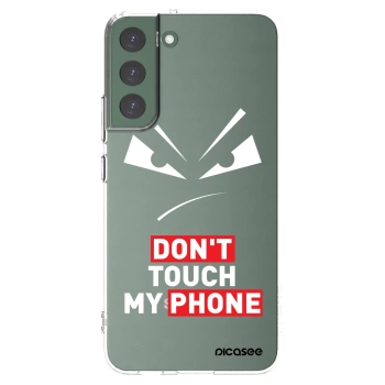 Picasee διαφανής θήκη σιλικόνης Samsung Galaxy S22+ 5G - Evil Eye - Transparent