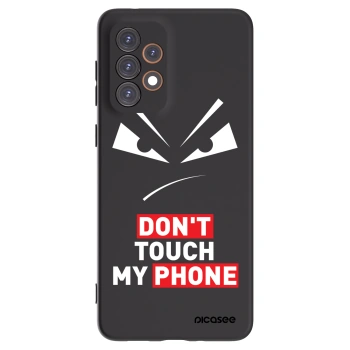 Picasee Μαύρη θήκη σιλικόνης για Samsung Galaxy A33 5G A336 - Evil Eye - Transparent