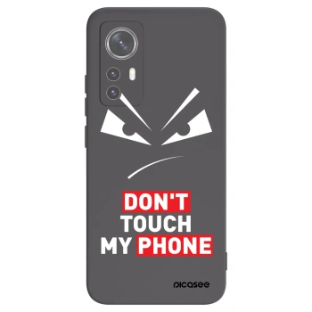 Picasee Μαύρη θήκη σιλικόνης για Xiaomi 12X - Evil Eye - Transparent