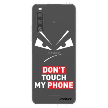 Picasee διαφανής θήκη σιλικόνης Sony Xperia 10 IV 5G - Evil Eye - Transparent