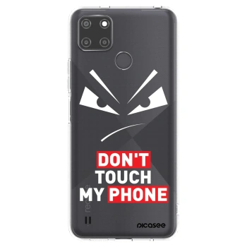 Picasee διαφανής θήκη σιλικόνης Realme C21Y - Evil Eye - Transparent