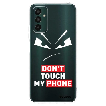 Picasee διαφανής θήκη σιλικόνης Samsung Galaxy M13 M135F - Evil Eye - Transparent