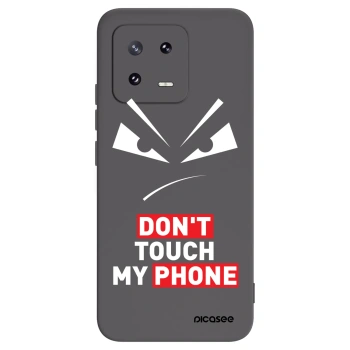 Picasee Μαύρη θήκη σιλικόνης για Xiaomi 13 Pro - Evil Eye - Transparent