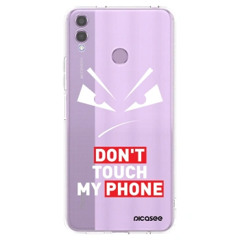 Picasee διαφανής θήκη σιλικόνης Honor 8X - Evil Eye - Transparent