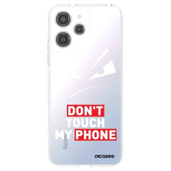 Picasee διαφανής θήκη σιλικόνης Xiaomi Redmi 12 4G - Evil Eye - Transparent