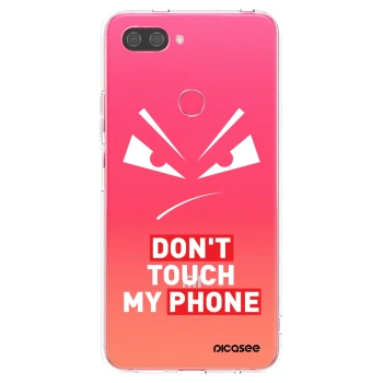 Picasee διαφανής θήκη σιλικόνης Xiaomi Mi 8 Lite - Evil Eye - Transparent