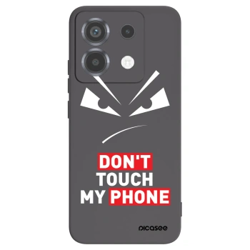 Picasee Μαύρη θήκη σιλικόνης για Xiaomi Poco X6 - Evil Eye - Transparent