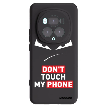 Picasee Μαύρη θήκη σιλικόνης για Honor Magic6 Pro - Evil Eye - Transparent