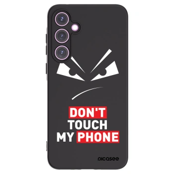 Picasee Μαύρη θήκη σιλικόνης για Samsung Galaxy A35 5G A356B - Evil Eye - Transparent