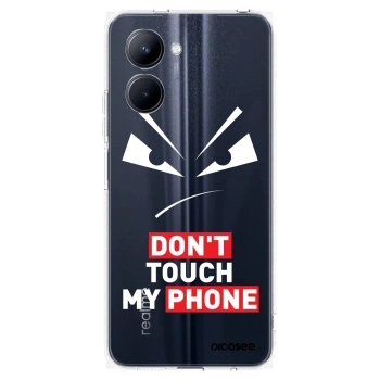 Picasee διαφανής θήκη σιλικόνης Realme C33 (2023) - Evil Eye - Transparent