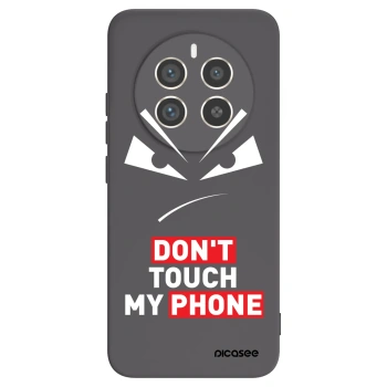 Picasee Μαύρη θήκη σιλικόνης για Realme 12 Pro 5G - Evil Eye - Transparent