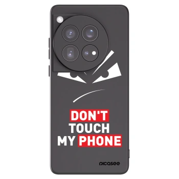 Picasee Μαύρη θήκη σιλικόνης για OnePlus 12 5G - Evil Eye - Transparent