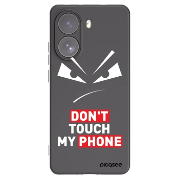 Picasee Μαύρη θήκη σιλικόνης για Xiaomi Poco X7 - Evil Eye - Transparent