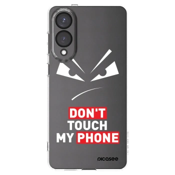 Picasee διαφανής θήκη σιλικόνης Samsung Galaxy S25 Edge 5G - Evil Eye - Transparent