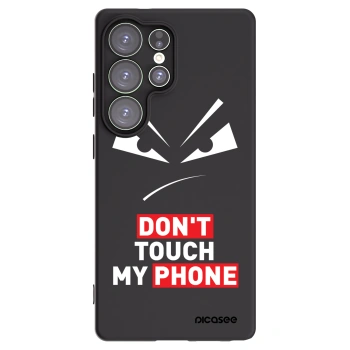 Picasee Μαύρη θήκη σιλικόνης για Samsung Galaxy S25 Ultra 5G - Evil Eye - Transparent
