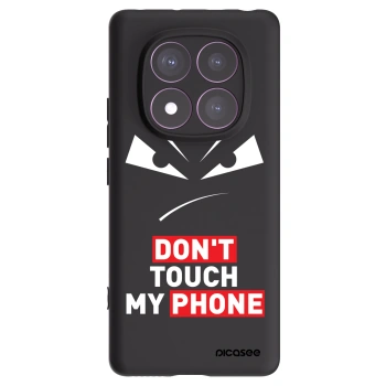 Picasee Μαύρη θήκη σιλικόνης για Xiaomi Redmi Note 14 Pro 4G - Evil Eye - Transparent