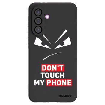Picasee Μαύρη θήκη σιλικόνης για Samsung Galaxy A56 5G A566B - Evil Eye - Transparent