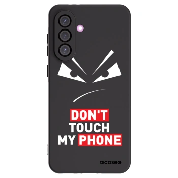 Picasee Μαύρη θήκη σιλικόνης για Samsung Galaxy A36 5G - Evil Eye - Transparent