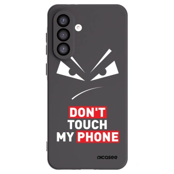 Picasee Μαύρη θήκη σιλικόνης για Samsung Galaxy A26 5G A266B - Evil Eye - Transparent