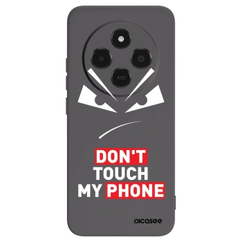 Picasee Μαύρη θήκη σιλικόνης για Xiaomi Poco C75 - Evil Eye - Transparent