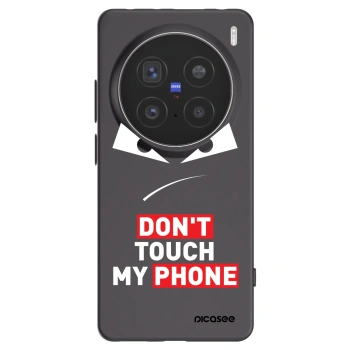 Picasee Μαύρη θήκη σιλικόνης για Vivo X200 Pro - Evil Eye - Transparent