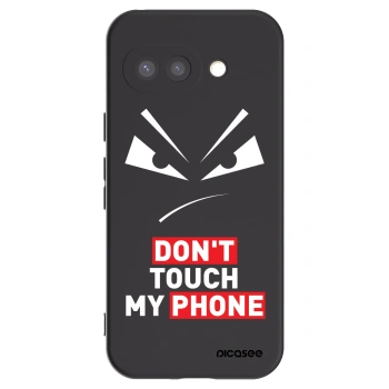 Picasee Μαύρη θήκη σιλικόνης για Google Pixel 9a - Evil Eye - Transparent