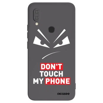 Picasee Μαύρη θήκη σιλικόνης για Xiaomi Redmi 7 - Evil Eye - Transparent