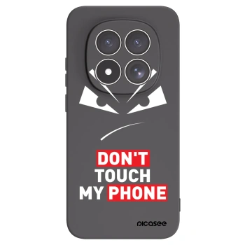 Picasee Μαύρη θήκη σιλικόνης για Xiaomi Redmi Note 15 Pro 4G - Evil Eye - Transparent