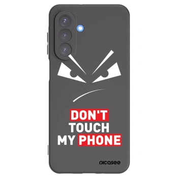 Picasee Μαύρη θήκη σιλικόνης για Samsung Galaxy A17 5G - Evil Eye - Transparent