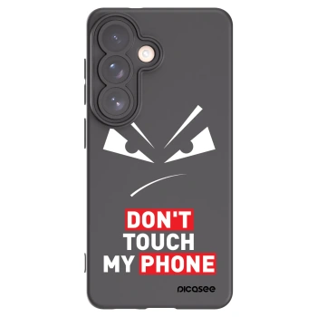 Picasee Μαύρη θήκη σιλικόνης για Samsung Galaxy S26 - Evil Eye - Transparent