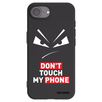 Picasee Μαύρη θήκη σιλικόνης για Apple iPhone 17e - Evil Eye - Transparent