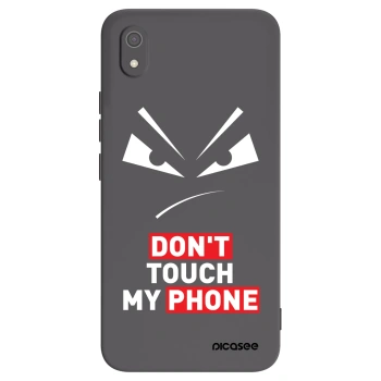 Picasee Μαύρη θήκη σιλικόνης για Xiaomi Redmi 7A - Evil Eye - Transparent