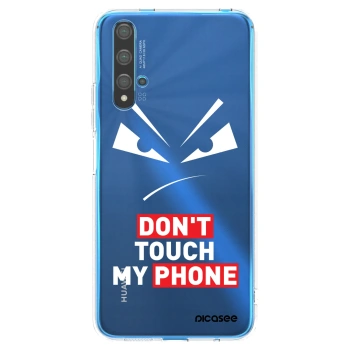 Picasee διαφανής θήκη σιλικόνης Huawei Nova 5T - Evil Eye - Transparent