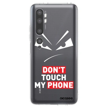 Picasee διαφανής θήκη σιλικόνης Xiaomi Mi Note 10 (Pro) - Evil Eye - Transparent