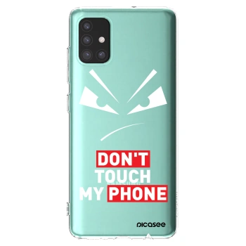 Picasee διαφανής θήκη σιλικόνης Samsung Galaxy A51 A515F - Evil Eye - Transparent