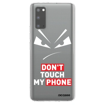 Picasee διαφανής θήκη σιλικόνης Samsung Galaxy S20 G980F - Evil Eye - Transparent