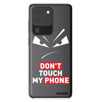 Picasee διαφανής θήκη σιλικόνης Samsung Galaxy S20 Ultra 5G G988F - Evil Eye - Transparent
