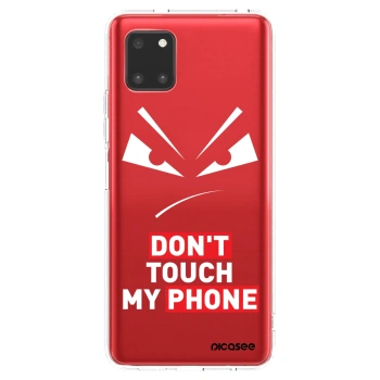 Picasee διαφανής θήκη σιλικόνης Samsung Galaxy Note 10 Lite N770F - Evil Eye - Transparent