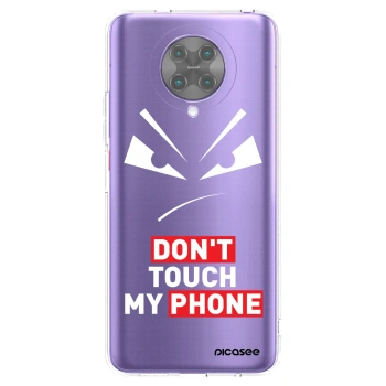 Picasee διαφανής θήκη σιλικόνης Xiaomi Poco F2 Pro - Evil Eye - Transparent