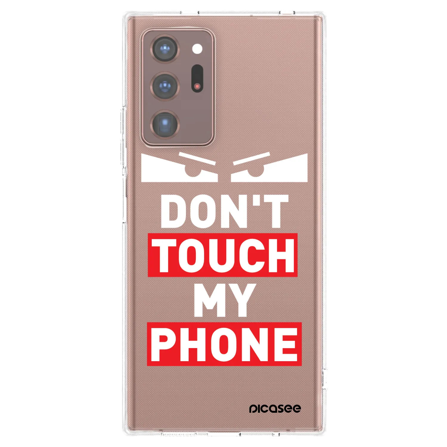 Picasee διαφανής θήκη σιλικόνης Samsung Galaxy Note 20 Ultra - Shadow Eye - Transparent