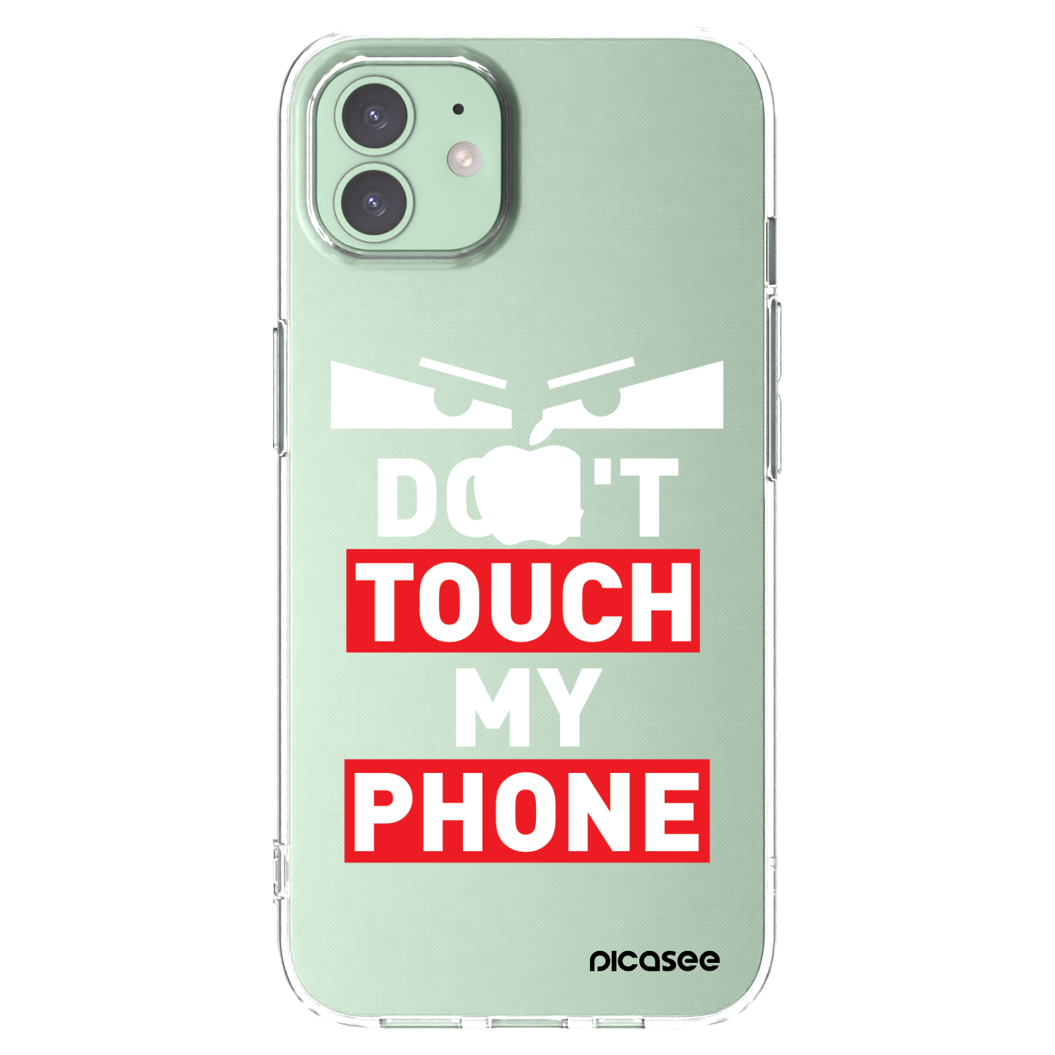 Picasee διαφανής θήκη σιλικόνης Apple iPhone 12 - Shadow Eye - Transparent