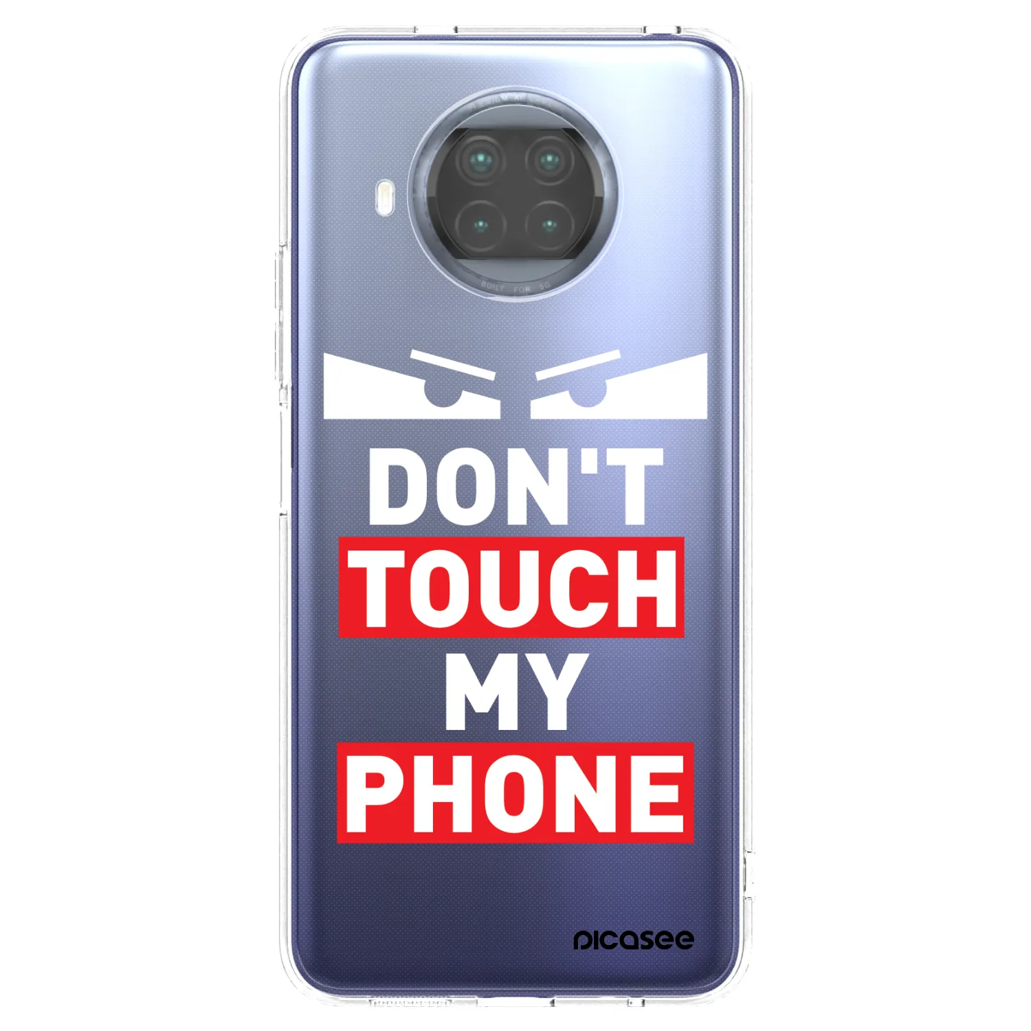 Picasee διαφανής θήκη σιλικόνης Xiaomi Mi 10T Lite - Shadow Eye - Transparent